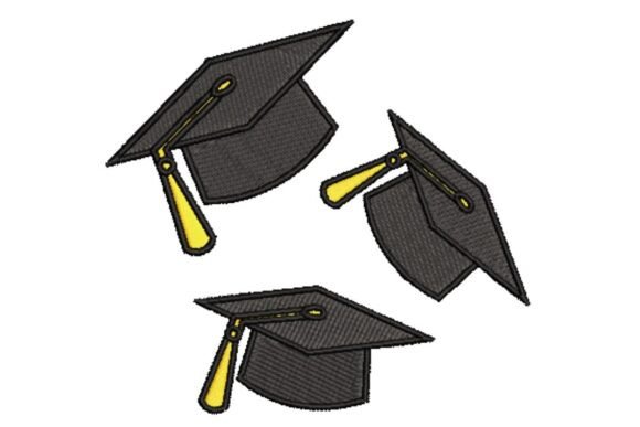 Celebrating Milestones with Graduation Caps Toss