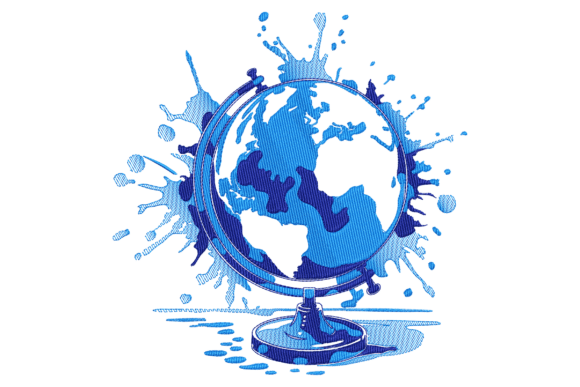 Charming Update with The Earth with World