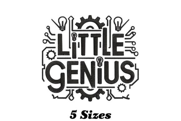 Little Genius: A Charming Addition to Your Embroidery Collection