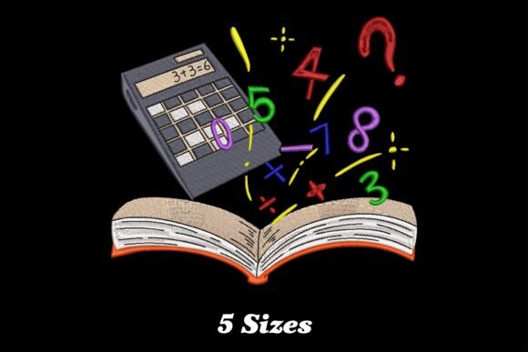 Mathematics Embroidery Design for Crafters
