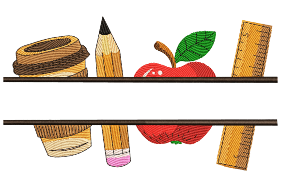 Teacher Essentials: A Versatile Embroidery Design