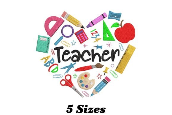 Teacher Heart Symbol: A Charming Addition to Your Projects